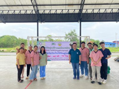 Read more about the article การออกให้บริการฉีดวัคซีนป้องกันโรคพิษสุนัขบ้าแก่สุนัข แมว ในพื้นที่ ของทีมสัตวเเพทย์ของมูลนิธิอนุรักษ์ช้างเเละสิ่งเเวดล้อม