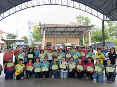Read more about the article โครงการอบรมโรคกระดูกพรุนและภาวะสูญเสียมวลกล้ามเนื้อ