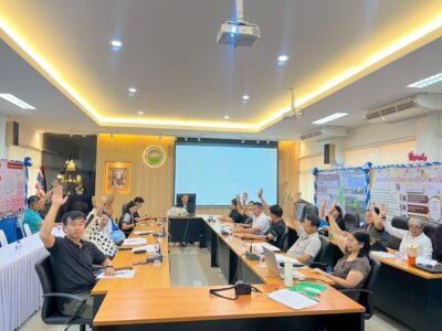 Read more about the article กองทุนหลักประกันสุขภาพระดับท้องถิ่น หรือพื้นที่เทศบาลตำบลสำราญราษฎร์ จัดประชุมคณะกรรมการหลักประกันสุขภาพระดับท้องถิ่น ครั้งที่ 4 ประจำปี พ.ศ. 2569