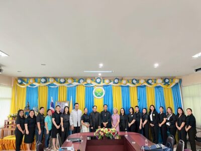 Read more about the article ศูนย์พัฒนาเด็กเทศบาลตำบลสำราญราษฎร์ ร่วมรับฟังผลการประเมินเบื้องต้นจากผู้ประเมินภายนอก (สำนักงานรับรองมาตรฐานและประเมินคุณภาพสถานศึกษา : สมศ.)