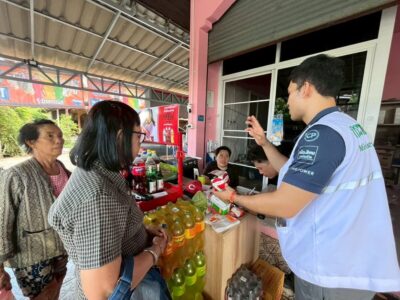 Read more about the article เทศบาลตำบลสำราญราษฎร์ บูรณาการภาคีเครือข่าย ลงพื้นที่สำรวจร้านค้า เฝ้าระวังผลิตภัณฑ์สุขภาพไม่ปลอดภัย
