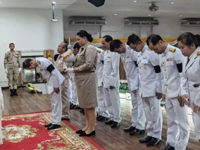 Read more about the article เทศบาลตำบลสำราญราษฎร์ ร่วมรัฐพิธีเนื่องในโอกาสวันเฉลิมพระชนมพรรษา พระบาทสมเด็จพระเจ้าอยู่หัว ประจำปี พ.ศ. 2569