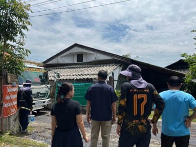 Read more about the article เทศบาลตำบลสำราญราษฎร์ ลงพื้นที่ตรวจติดตามความคืบหน้าการดำเนินงาน โครงการปรับปรุงผิวจราจรโดยการปูแอสฟัลท์ติกคอนกรีต (Overlay) บริเวณ ซอย 3 ตลอดแนว หมู่ที่ 6 บ้านสันมะเกี๋ยง