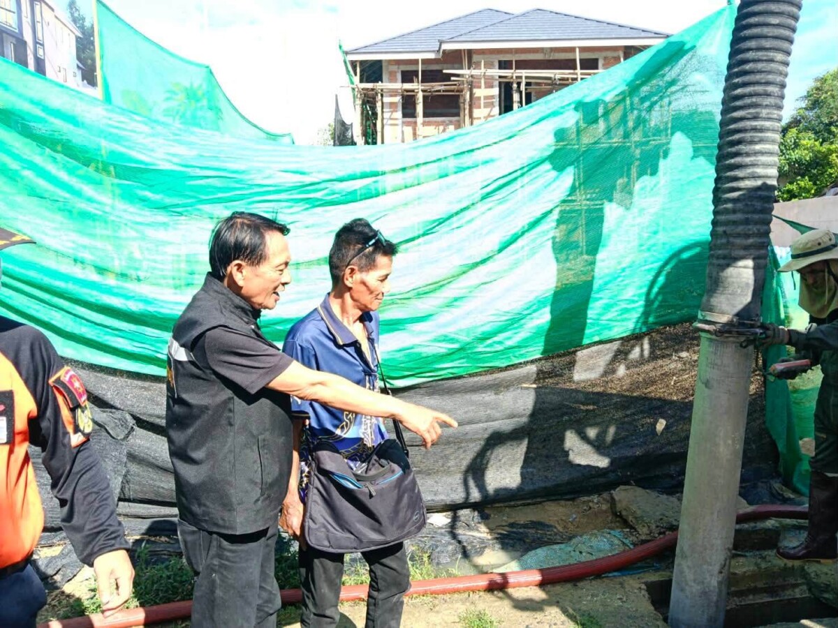 You are currently viewing งานป้องกันและบรรเทาสาธารณภัย ประสานการปฏิบัติงานและดำเนินการ ดูดโคลนและสิ่งตกค้างในบริเวณ หมู่ 6 บ้านสันมะเกี๋ยง