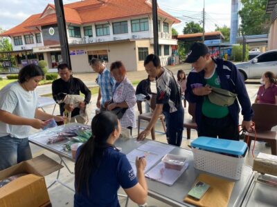 Read more about the article เทศบาลตำบลสำราญราษฎร์ ได้จัดกิจกรรม ผ่าตัดทำหมันสุนัขฟรี โดย มูลนิธิแฮนด์ทูพอว์เพื่อสุนัขและแมว (Hand to Paw)