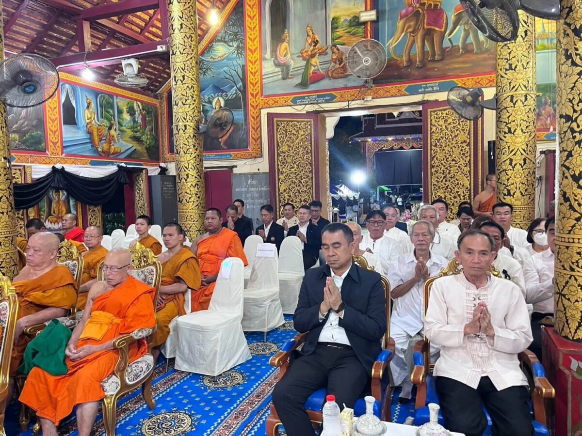 You are currently viewing เทศบาลตำบลสำราญราษฎร์ ร่วมกิจกรรม “ธรรมสัญจร ในช่วงเทศกาลเข้าพรรษา ประจำปี พ.ศ. 2569” ณ วัดป่าเหมือด