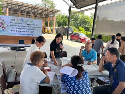 Read more about the article เทศบาลตำบลสำราญราษฎร์ จัดการประชุมเชิงปฏิบัติการ กิจกรรมเวทีคืนข้อมูลระดับชุมชน ในระบบข้อมูลตำบล (TCNAP)
